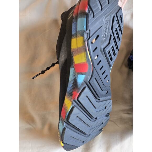 BROOKS Launch 8 Run Victory Black Red Blue Yellow Running Shoes Men\'s Size 10.5 main image 6